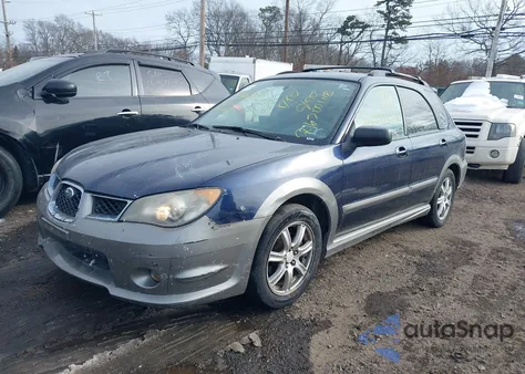 2006 Subaru Impreza Outback Sport z USA, uszkodzony, nr VIN JF1GG68666H810545
